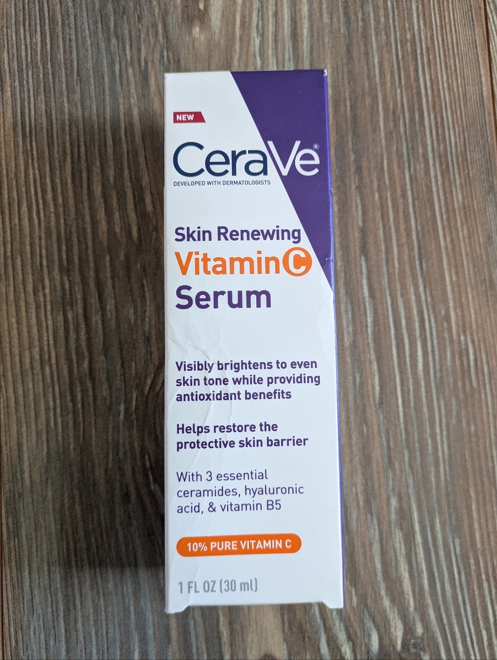 CeraVe Skin Renewing Vitamin C Serum 1 fl oz